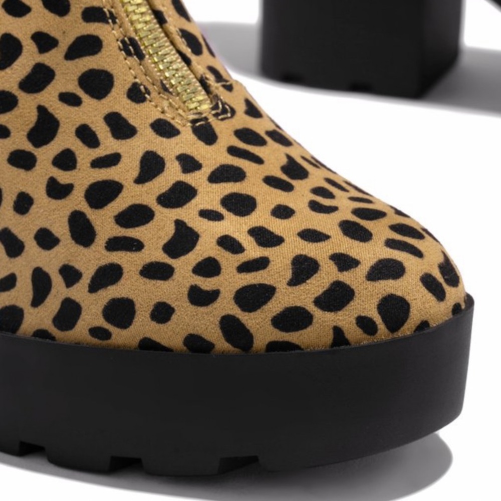 Sarah Cheetah Ankle Bootie - Picture 4 of 5